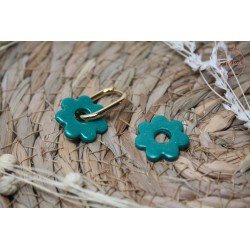 Lucie - bleu canard pailletée