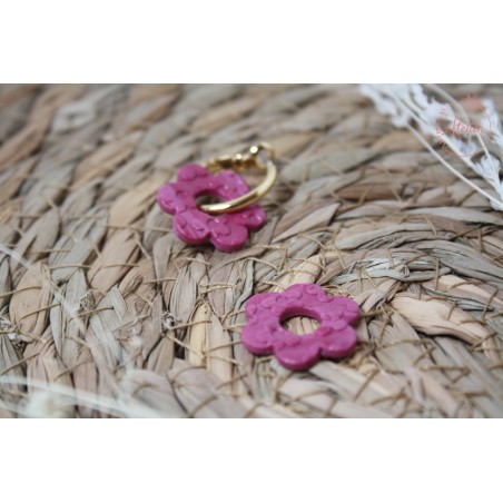 Lucie - texturée rose