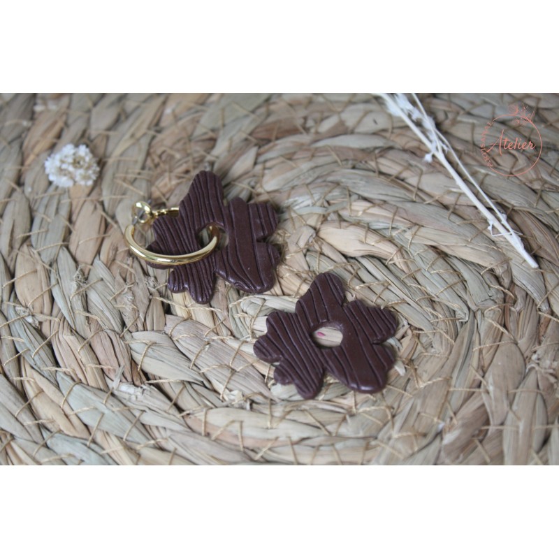 Zoé - texturée brune