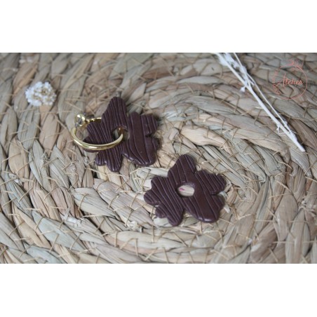 Zoé - texturée brune