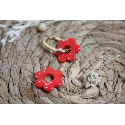 Lucie - rouge argentée