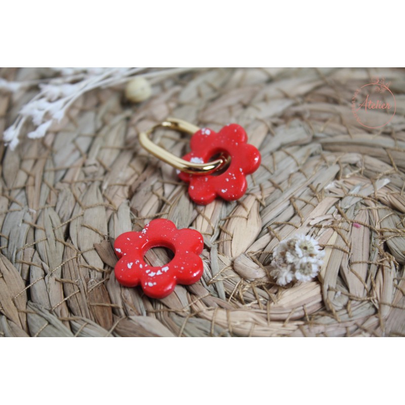 Lucie - rouge argentée