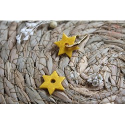 Helena - jaune pailletée