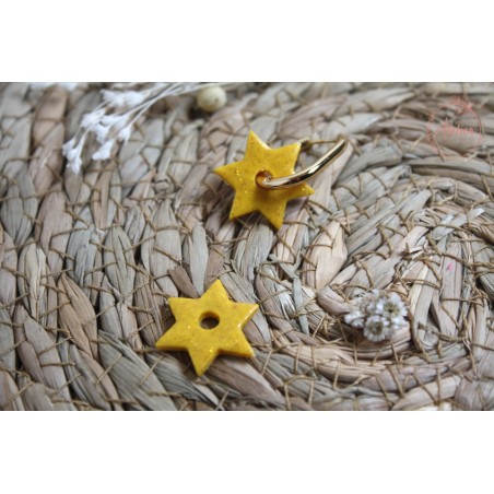 Helena - jaune pailletée