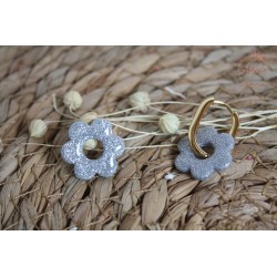 Lucie - argentée brillante