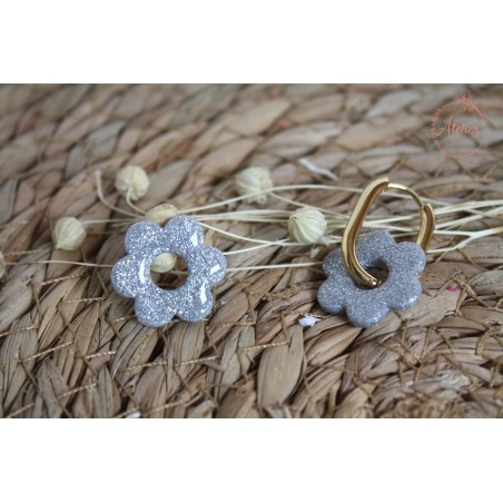 Lucie - argentée brillante