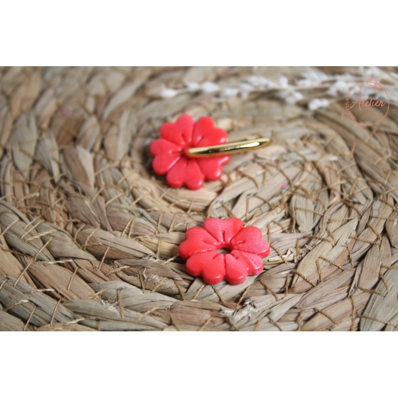 Lisa - marbrée rouge