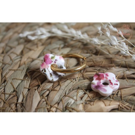 Mini Lucie - rose fleurs