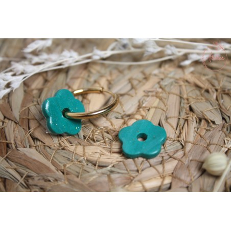 Mini Lucie - bleue pailletée