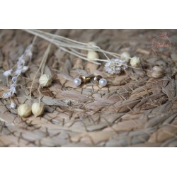 Perles d'oreilles - 4 mm