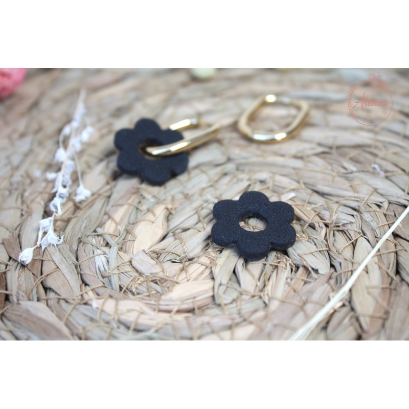 Lucie - Noir texturé