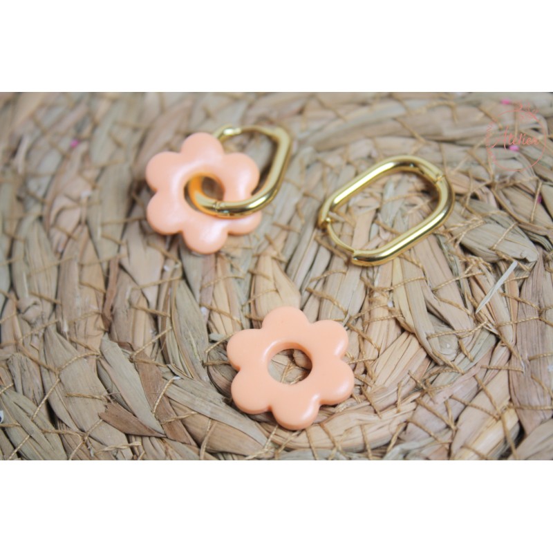 Lucie - Orange pastel