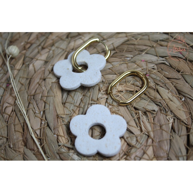 Elsa - Blanc texturé et doré