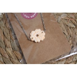 Bracelet Lisa - Orange marbré