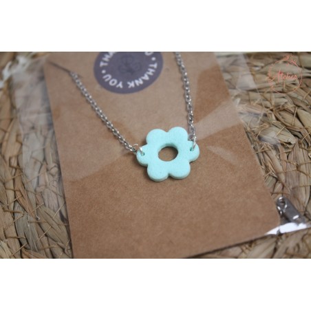 Bracelet Lucie - Bleu turquoise texturé