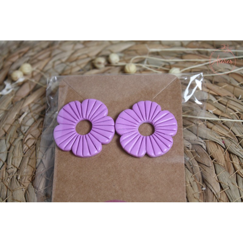 Puces d'oreille - Eclat de mauve