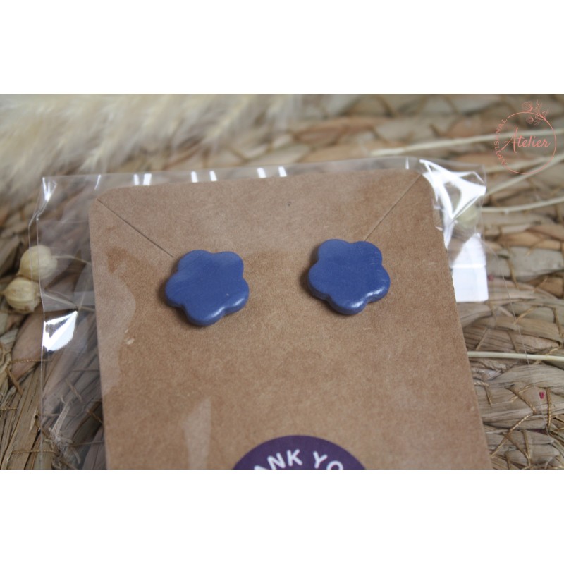 Puces d'oreille - Bleu