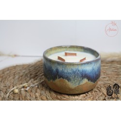 Fierté - bougie avec pot DOMITER - Noix et Miel