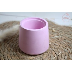 Cache-pot plante de bureau - Rose