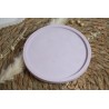 Vide-poche rond plat - Mauve