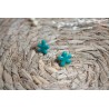 Puces d'oreille - Vert translucide
