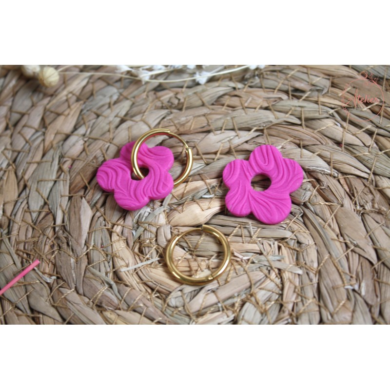 Elsa - Rose texturé