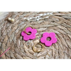 Grande Elsa - Rose texturé