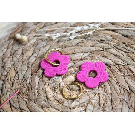 Grande Elsa - Rose texturé